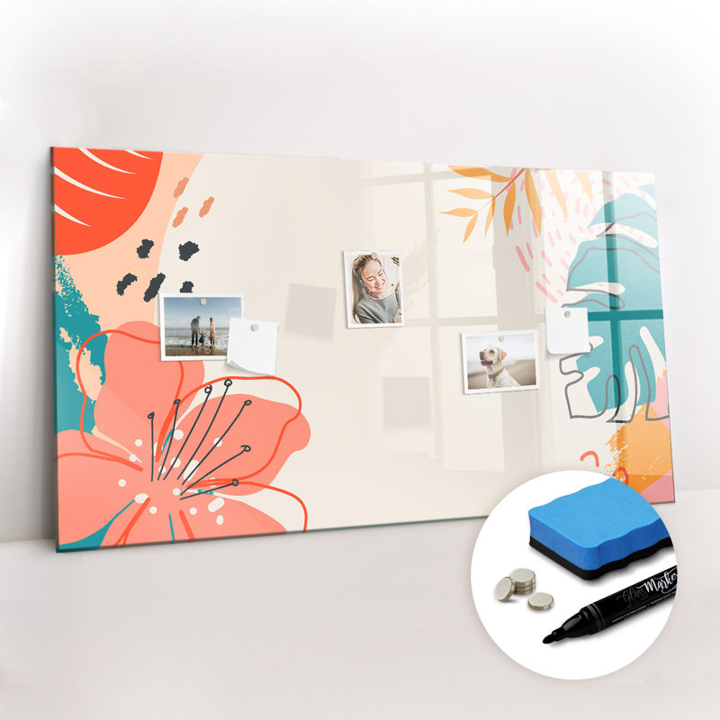 Magnetic Glass Dry Erase Board