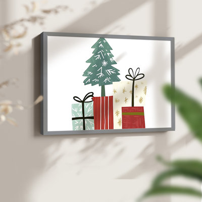 Art de Noël - Lxxx - reproduction encadrée