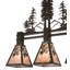 Luminaire suspendu linéaire pour îlot de cuisine 3 lumières-71747150-71747149-71747148