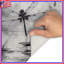 Tapis de bain Libellules parmi les plantes-901135733