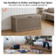 Boîte de rangement verrouillable en résine résistante à l'eau 100 gallons Emperic Design-131094661