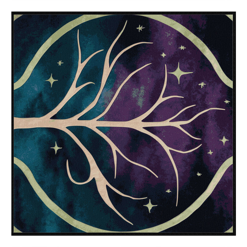 Mystic Canopy Rug, Square 3'