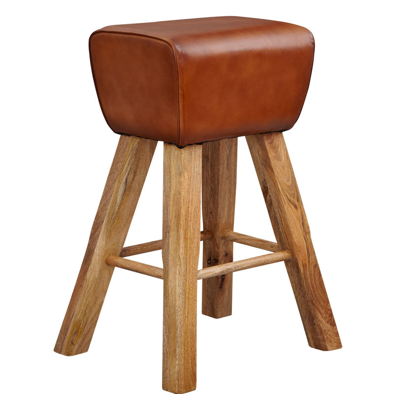 Nathaniel Counter Stool with Metal Frame