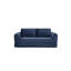 Canapé-lit convertible 2-en-1 pliant, canapé-lit en velours côtelé moderne avec 2 coussins, canapé futon rembourré et désossé avec lit escamotable, canapé modulaire pliant pour le salon-333860437