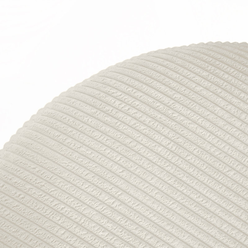 Repose-pieds rond, Beige