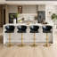 Ensemble de 4 tabourets de bar pivotants réglables en hauteur Classic-130042099-130042105