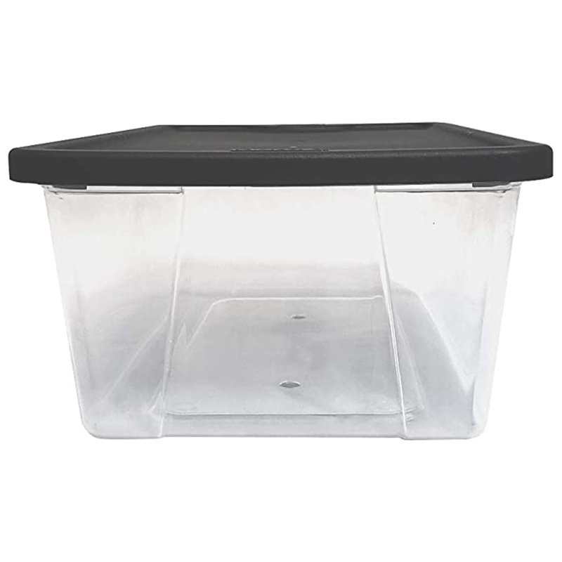 Homz Plastic Storage Tub & Tote