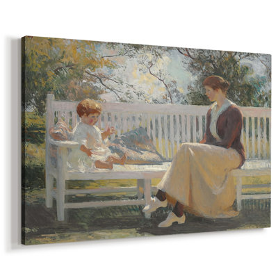 Sunlight-Frank Weston Benson-Gallery Wrapped Canvas-1909