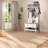 3-in-1 Multi-functional Hall Tree With Coat Rack, Storage Bench, And Shoe Cabinet For Entryway And Hallway-1593507881