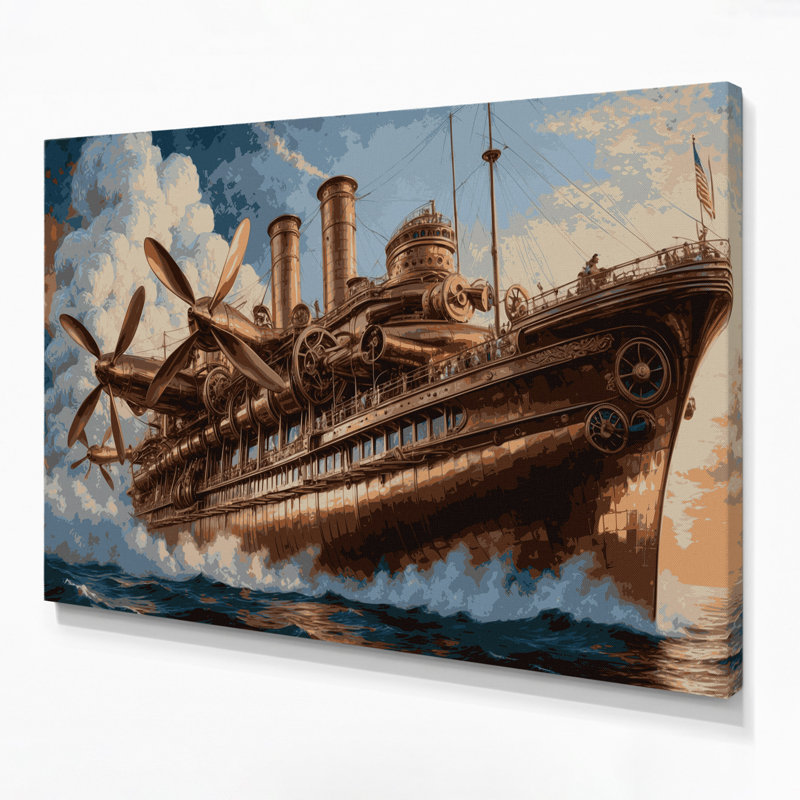Art mural sur toile gris, H 24 po x l 36 po