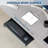 Vivo Height Adjustable Under Desk Keyboard and Mouse Slide-Out Drawer (MOUNT-KB27HB)