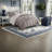 Cozy Grey Sherpa Bedding Sets, Premium Polyester For Home Comfort