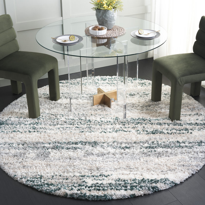 Tapis Wawona Performance Abstract, Rond 6 pi 7 po