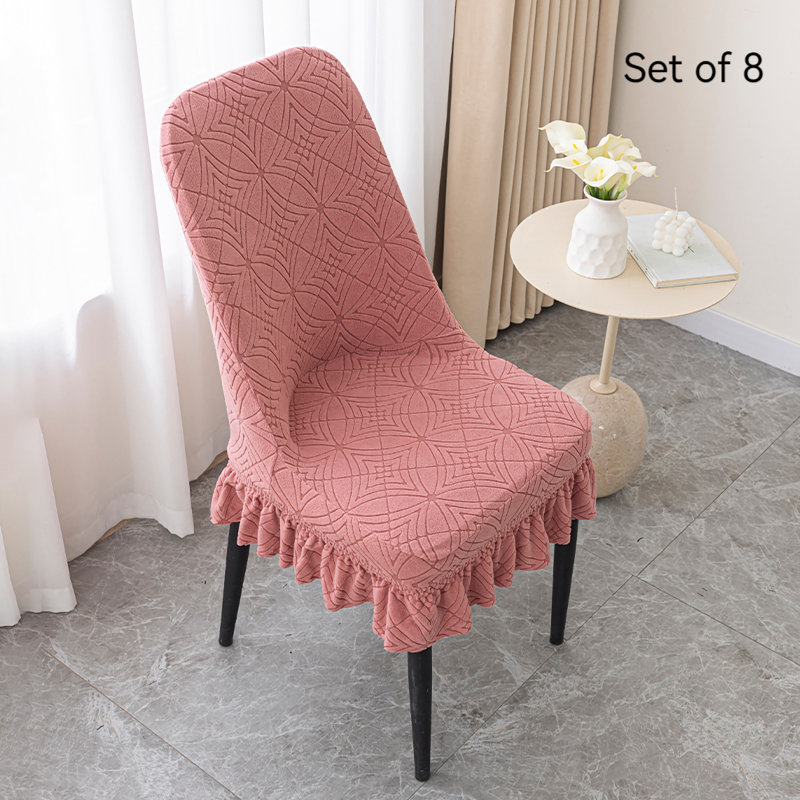 Housse pour chaise de salle à manger en polyester