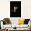 «Don't quit do it», reproduction sur toile-297010003