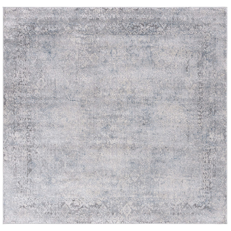 Kulig Performance Abstract Rug, Square 6'7"