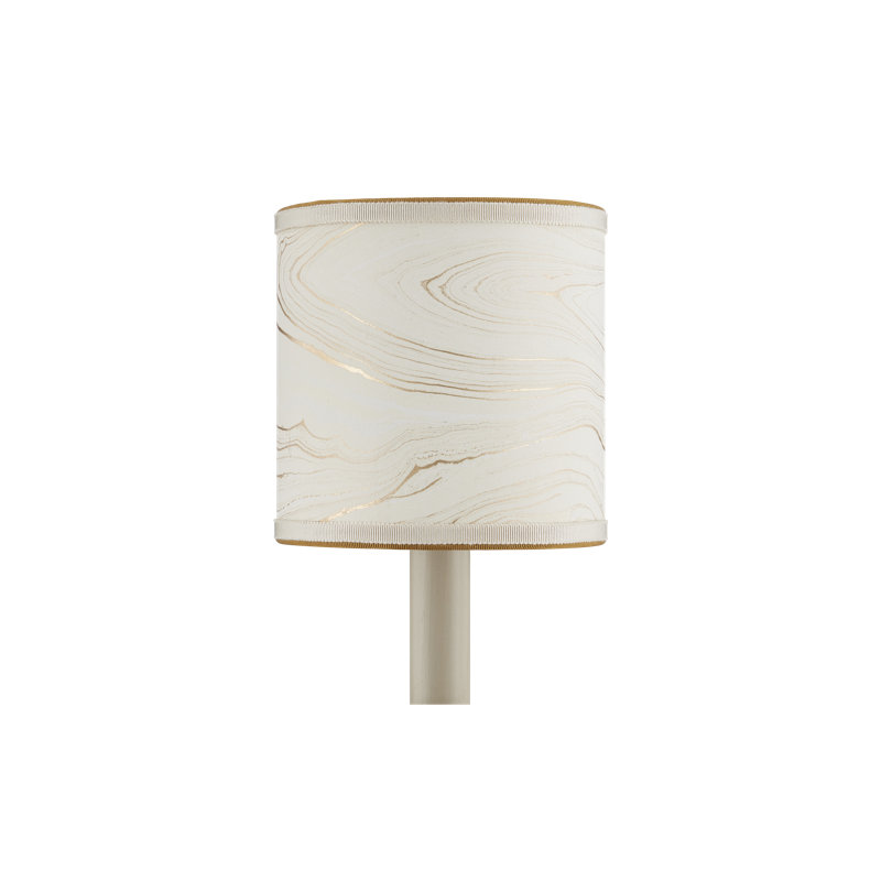 Marble Drum Candelabra Shade