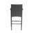 Kd Chair  2  - Finish, Metal Frame, 44.42" Overall Height, Outdoor 2 Chairs Weave, High, Pool