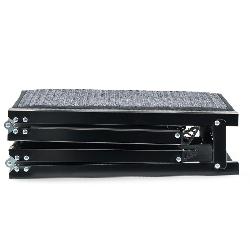 Folding Dog Ramp for Car with Nonslip Surface, Large (67" H x 17" W x 1" D)