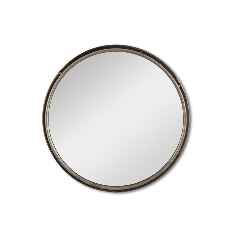Iron Frame Mirrored Trays