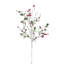 Ensemble de 6 fausses baies / houx, vert / rouge
