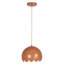 Luminaire suspendu festonné en métal