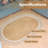 Hand Braided Oval Jute Tishon-1572500332
