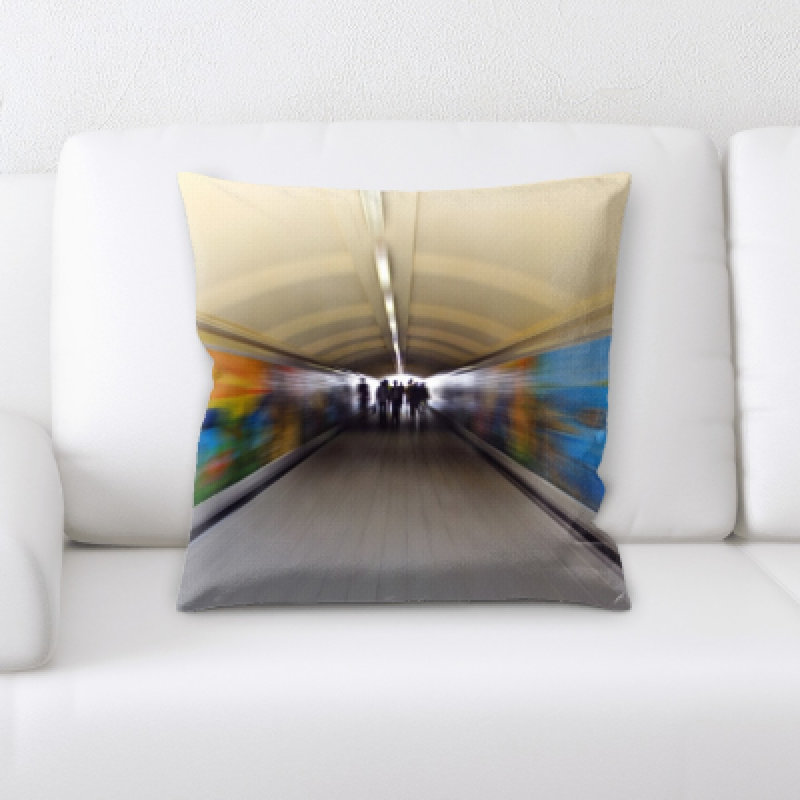 Microsuede Throw Pillow