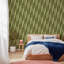 Papier peint olive Areca