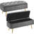 Upholstered Storage Bench-958039015