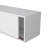 White Floating Cabinet With Sliding Door