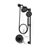 Kohler Purist Performance Showering Kit, 2.5 GPM Multifunction Showerhead and Handshower Package, Three Spray Settings