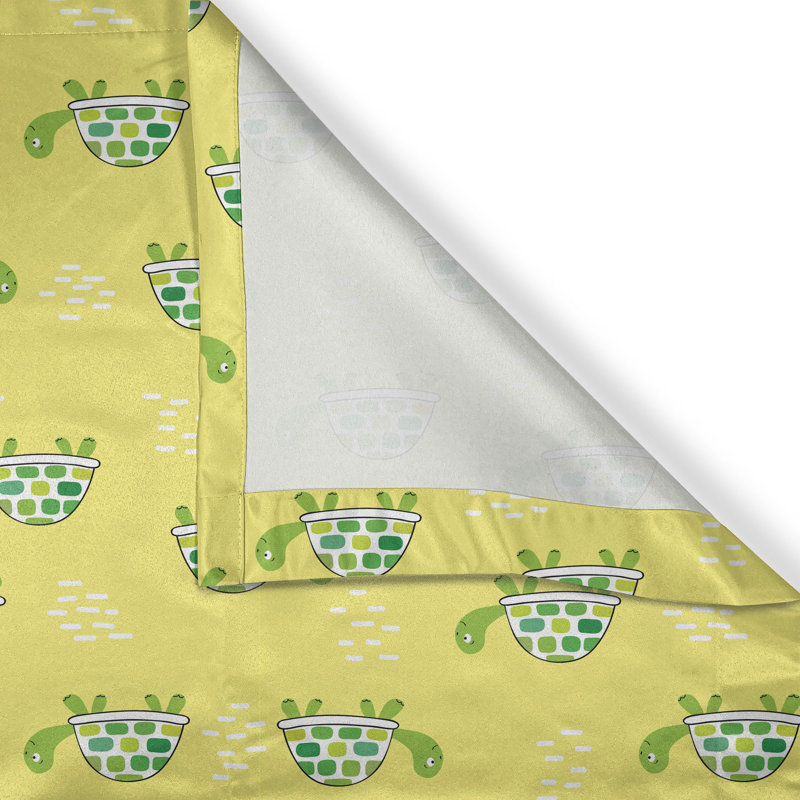 Semi Sheer Curtain Pair