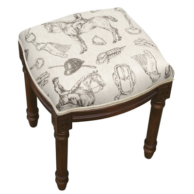 Procter Solid Wood Accent Stool