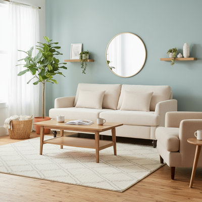 Canapé en chenille de style Mid-Century