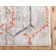 Tapis gris / orange Baxter