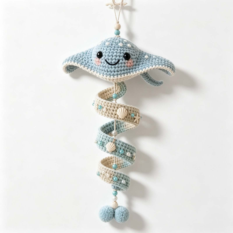 Trousse de bricolage pour la décoration de baril en fer forgé au crochet, MRC