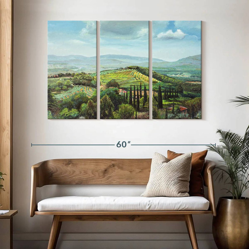Alvord Rolling Hills Pistoia Toscane, H 32 po x l 50 po