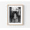 Impression d'humour de salle de bain: photographie en noir et blanc