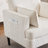 Mid-Century Modern Corduroy Barrel Accent Chair -914958862