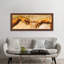 The Creation of Adam by Michelangelo - 1 Piece Panoramic Painting on Canvas-1224038364-1224038365