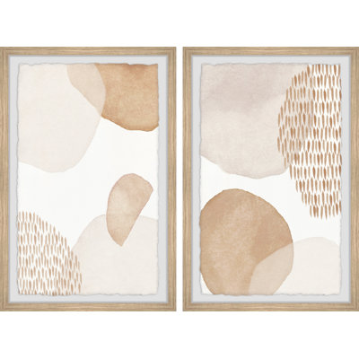Weeping Sky by Marmont Hill - 2 Piece Single Picture Frame Painting Set