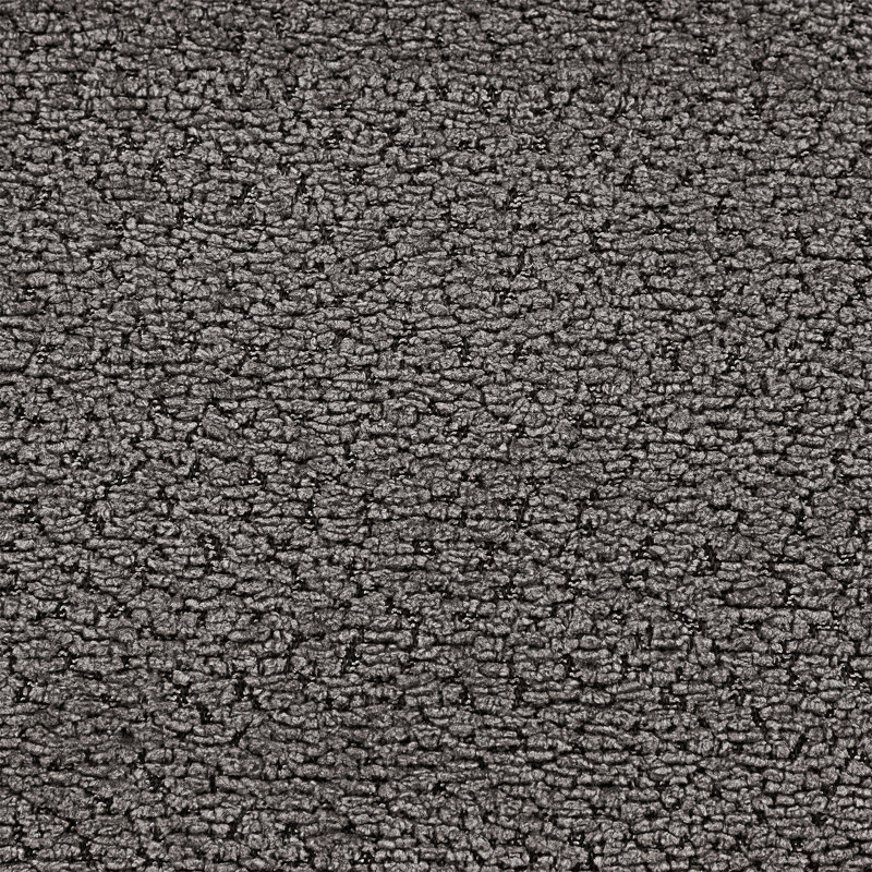 Fauteuil demi-tonneau pivotant rembourré avec coussin décoratif, Gris