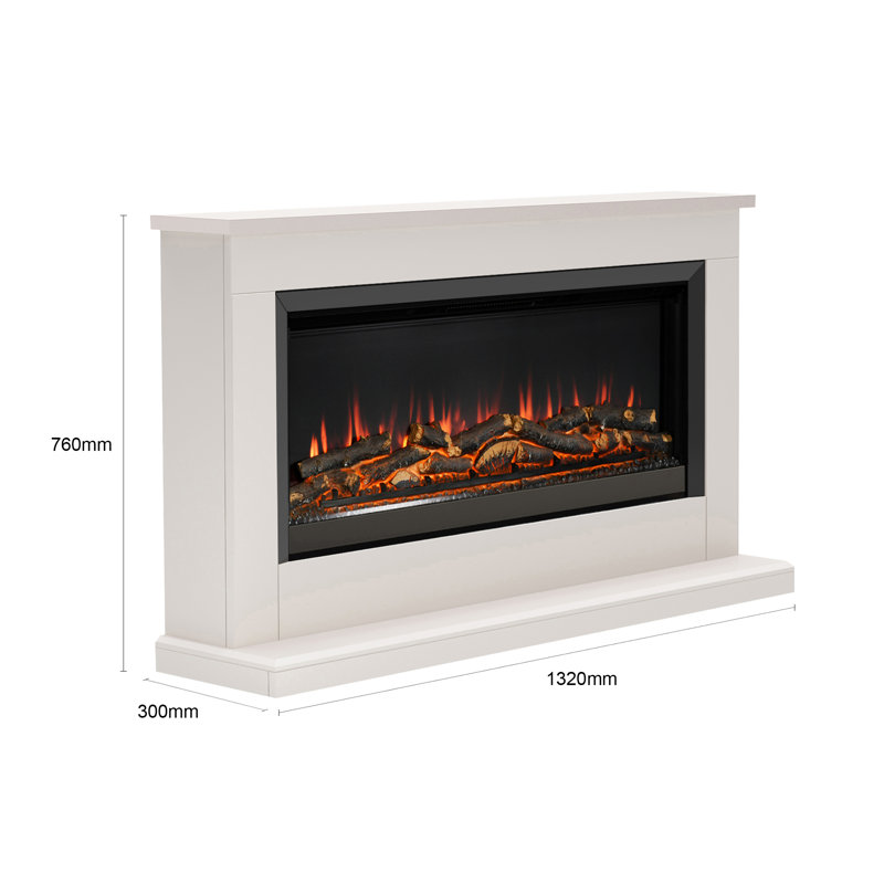 Hansford Grande Electric Fireplace