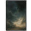 «Dramatic Evening Clouds with Soaring Birds», reproduction d'art sur toile encadrée-120783765-120783761