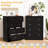 5-Drawer Dresser For Bedroom And Chest Of Drawers With Sturdy Construction Wood Storage Organizer For Closet Black-2071780991