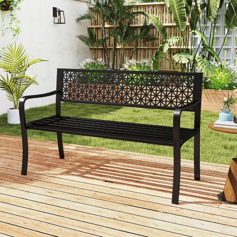 Metal Outdoor Bench