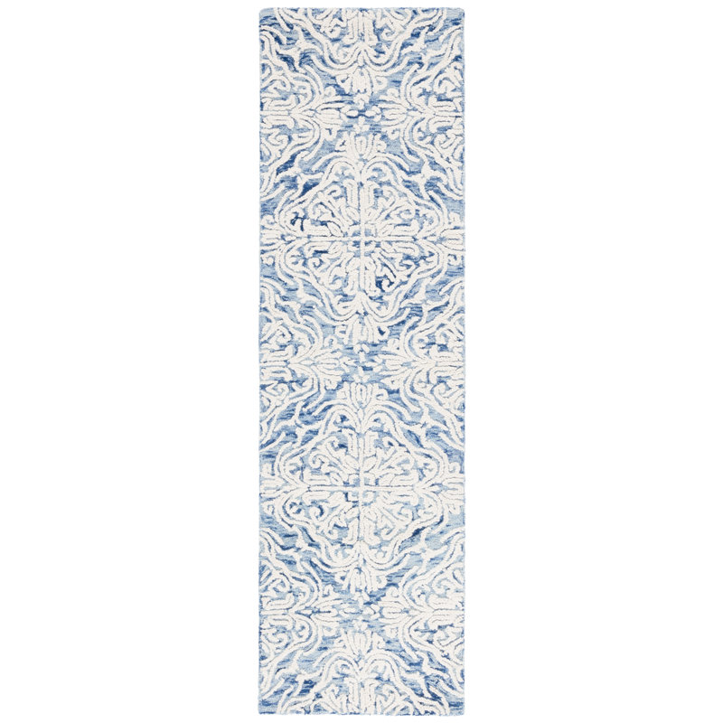 Davyan Hand Tufted Wool Rug, Runner 2'3" x 8'