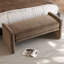Upholstered Medium Density Fiberboard (MDF) Bench