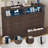 55" Wide 8-Drawer Dresser with Storage, LED & Charging Station-397799759-397799746